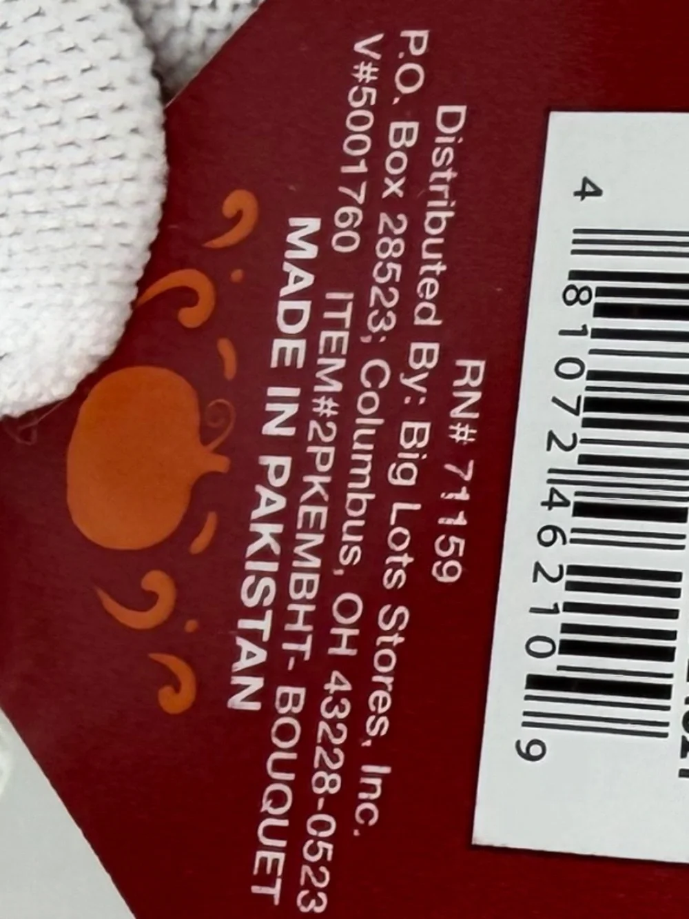 Big Lots new tags
